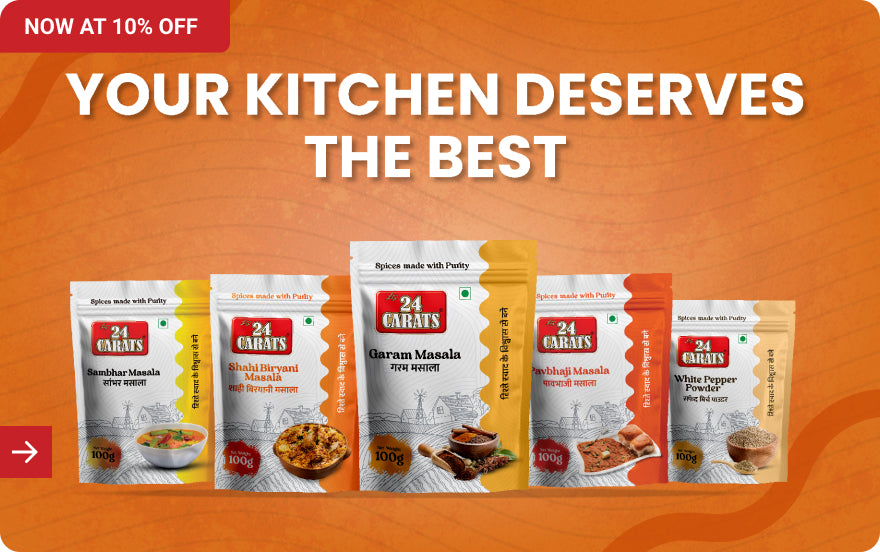 Garam Masala + Pavbhaji Masala + White Paper Powder + More =   Flavors Simplified, Combo Amplified