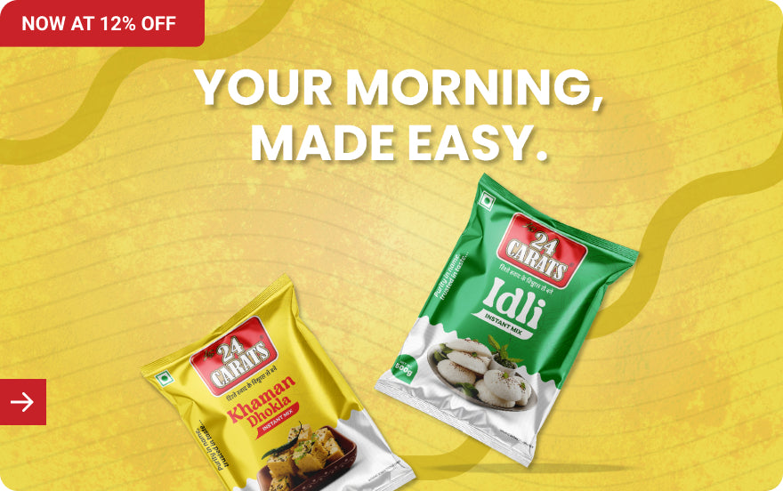 Idli Mix + Khaman Mix = Save Minutes, gain momentsBecause every minute counts