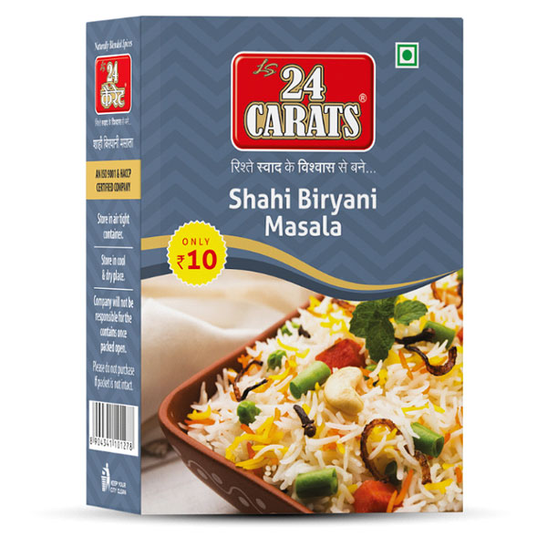 Shahi Biryani Masala 24 Carats Spices Central Indias Fastest